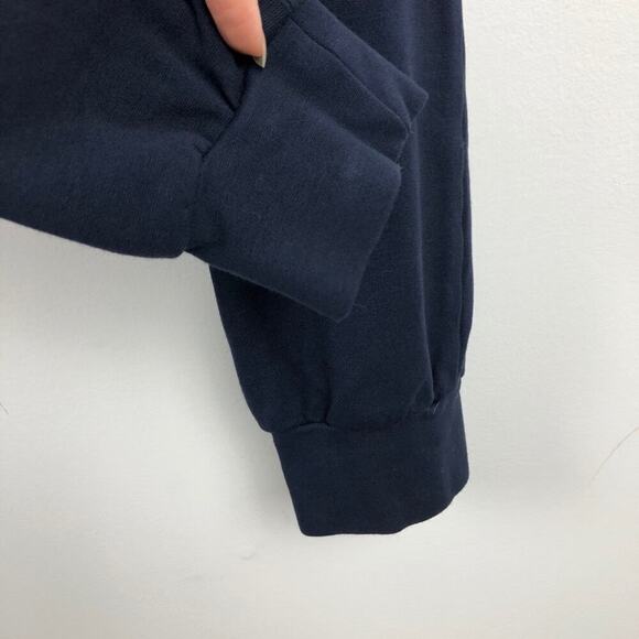 BCBGMaxAzria Gianni Black & Navy Contrast Colorblock Cargo Pants Small - Picture 14 of 15